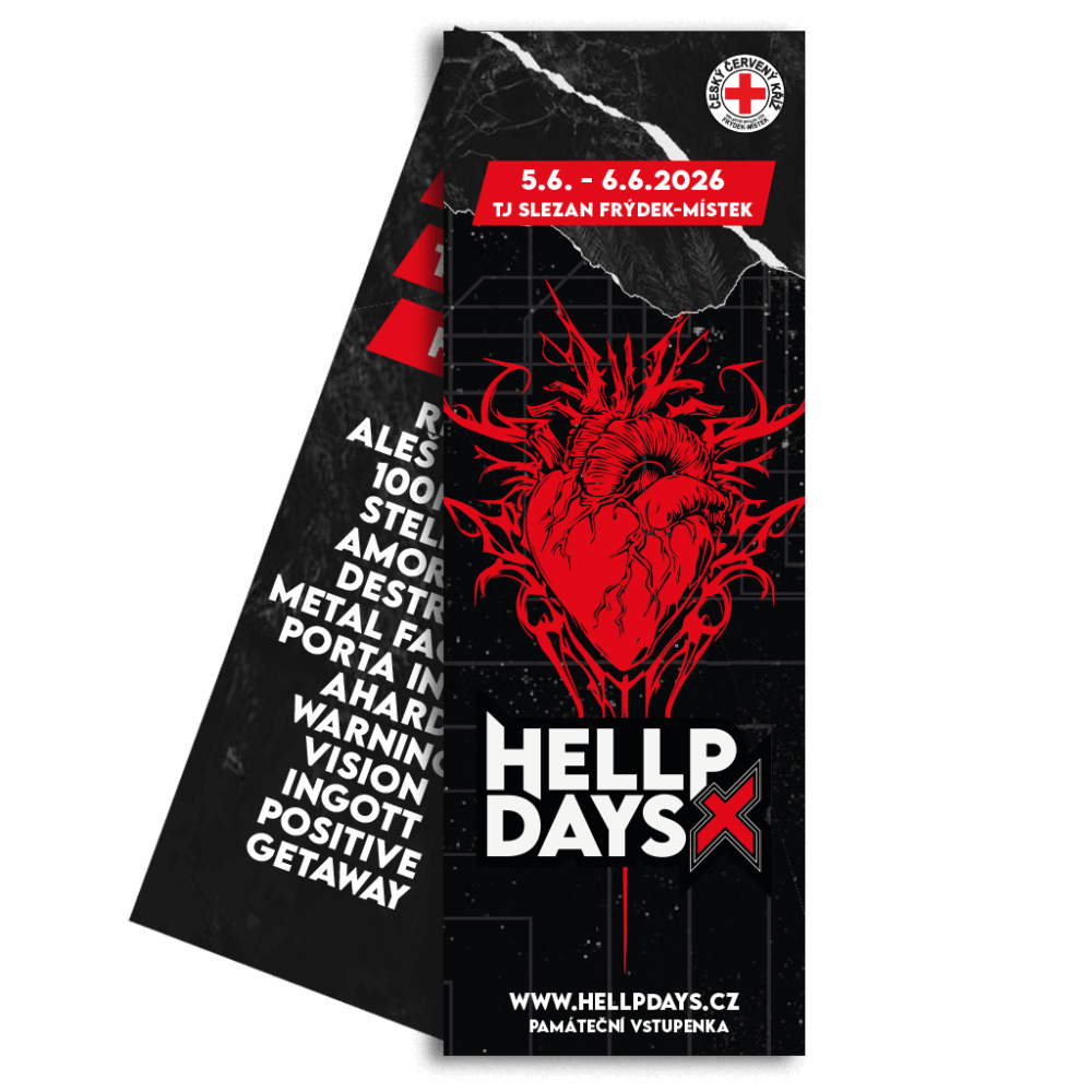 památeční vstupenka HELLPDAYS 2026